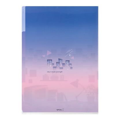 Folder Midori Trzy Kieszonki A4 | City Pop
