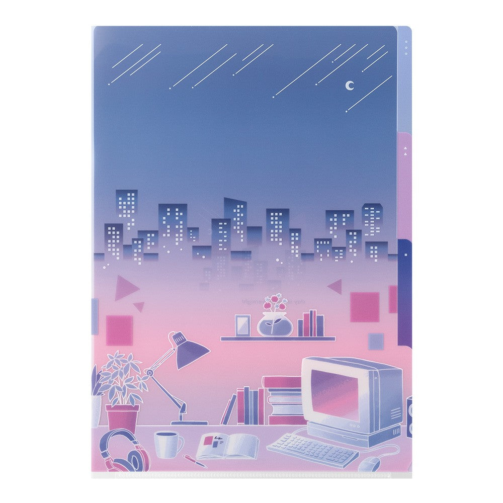 Folder Midori Trzy Kieszonki A4 | City Pop