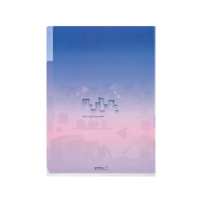 Folder Midori Trzy Kieszonki A5 | City Pop