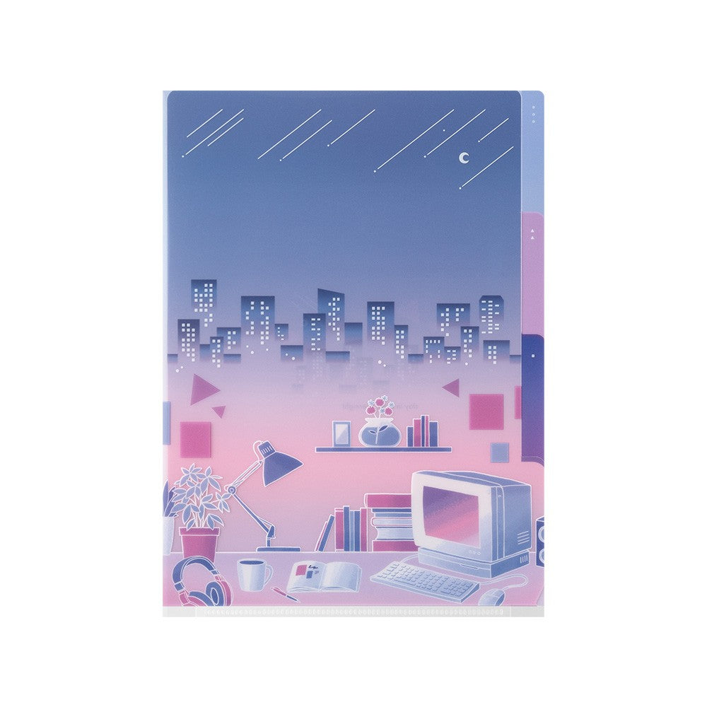 Folder Midori Trzy Kieszonki A5 | City Pop