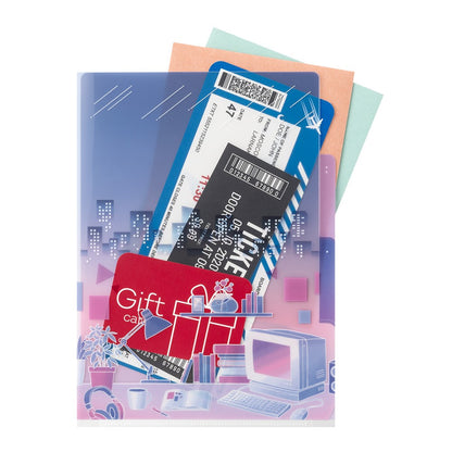 Folder Midori Trzy Kieszonki A5 | City Pop