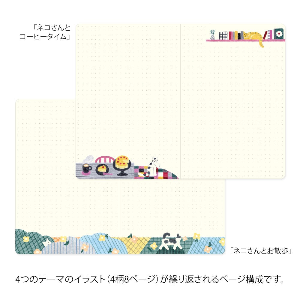 Notatnik Midori Yuru Log B6 | Koty