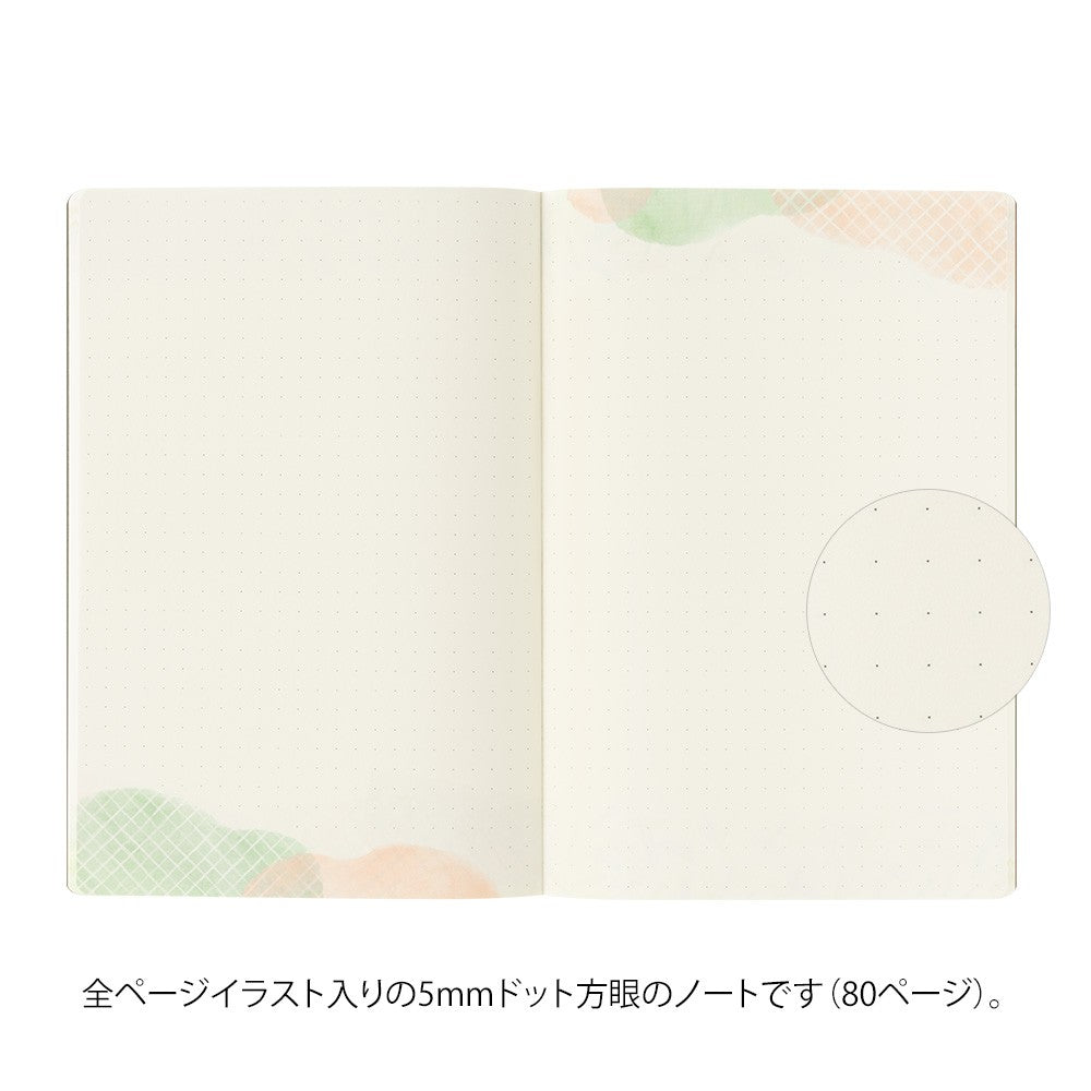 Notatnik Midori Yuru Log B6 | Akwarela
