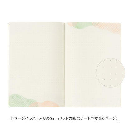 Notatnik Midori Yuru Log B6 | Akwarela