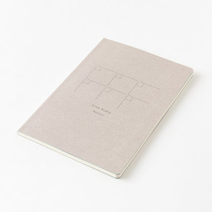 Midori Yuru Log B6 Perennial Calendar | Monthly