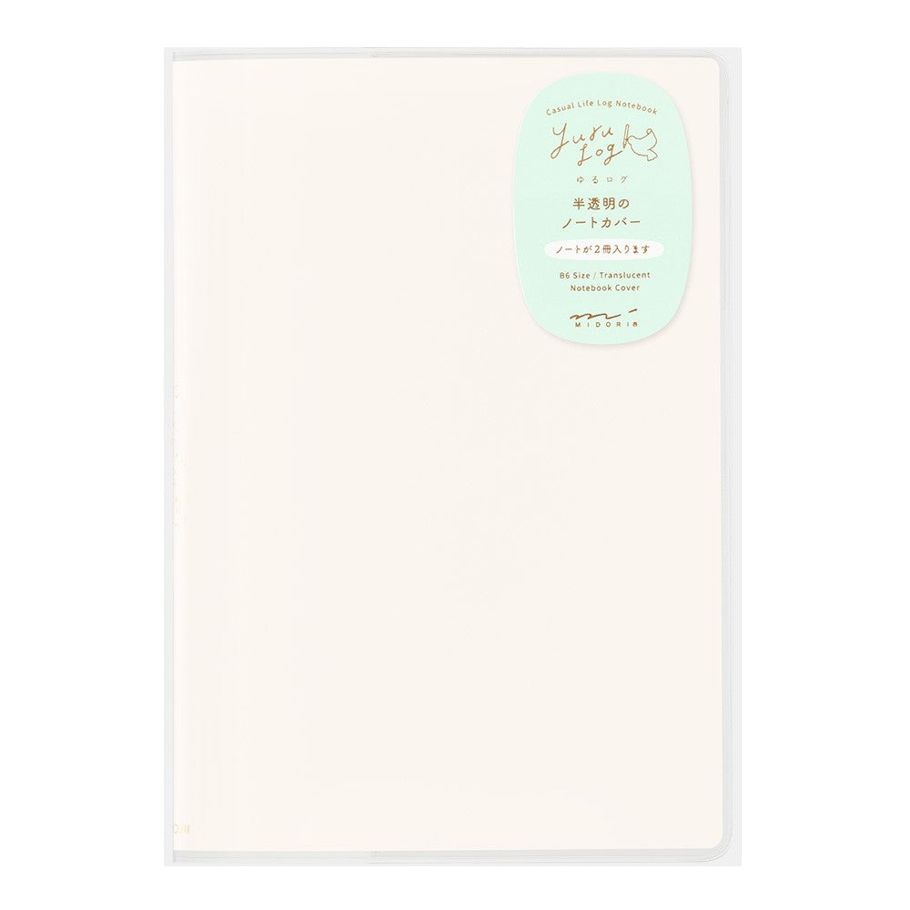 Midori Yuru Log Silicone Cover | B6