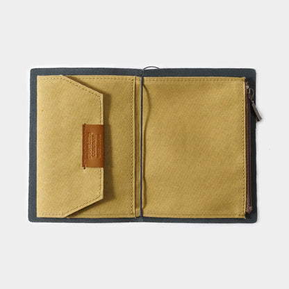 Traveler's Notebook Zipper Pocket Insert (PS)| Beige