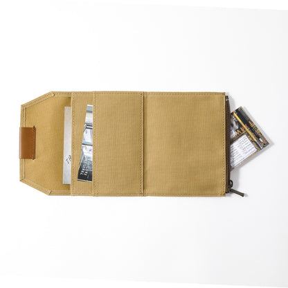 Traveler's Notebook Zipper Pocket Insert (PS)| Beige
