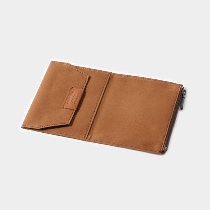 Traveler's Notebook Zipper Pocket Insert (PS)| Brown