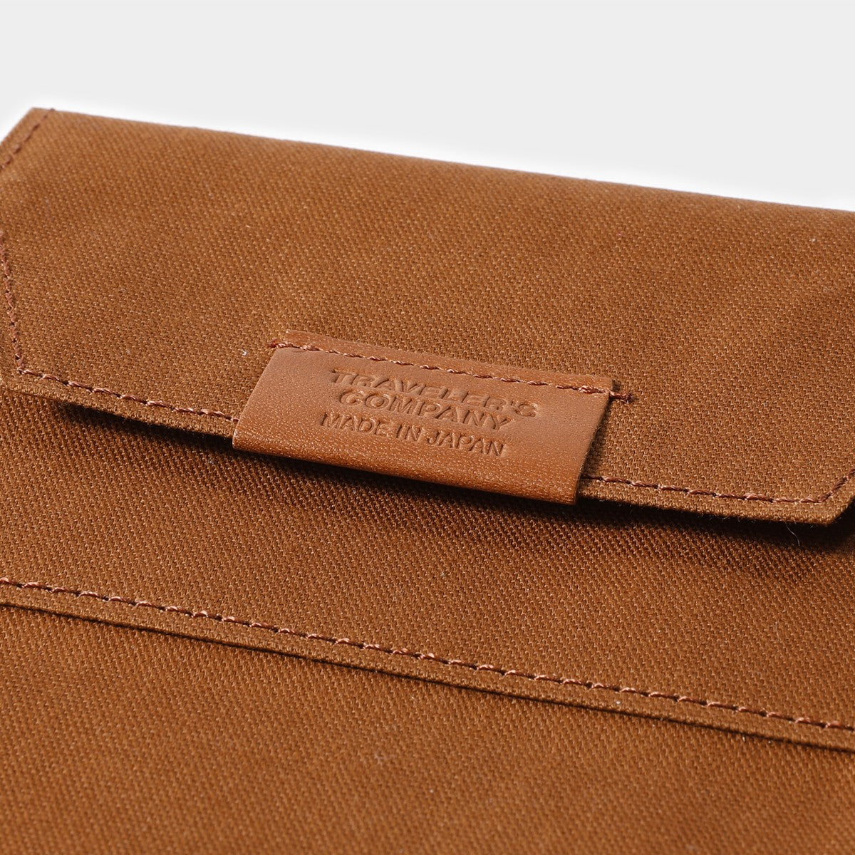 Traveler's Notebook Zipper Pocket Insert (PS)| Brown