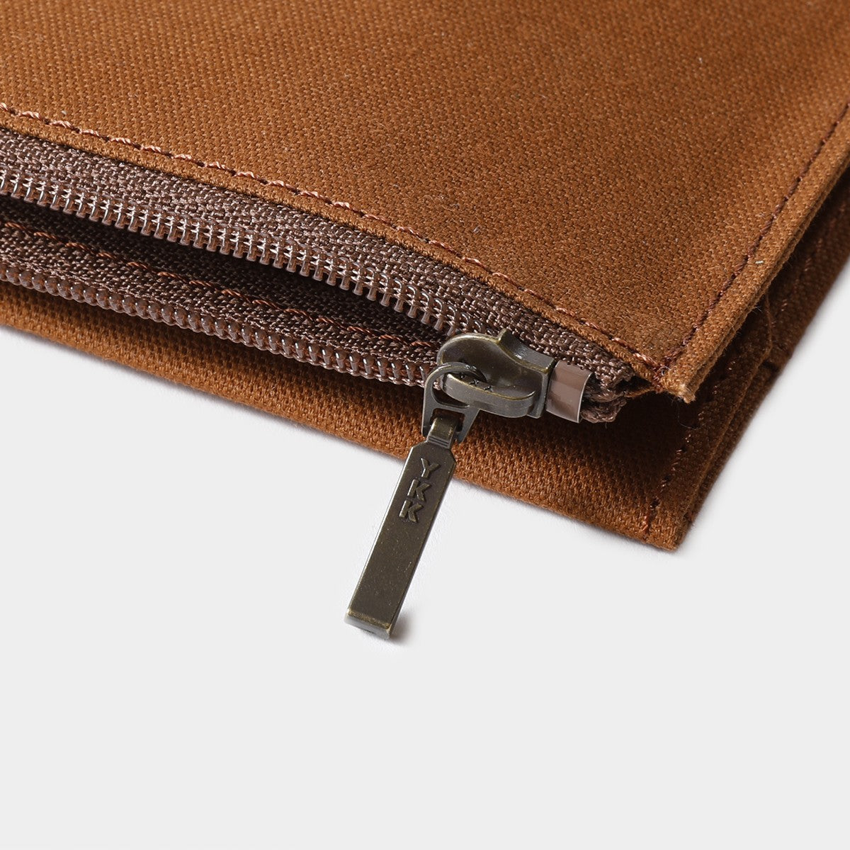 Traveler's Notebook Zipper Pocket Insert (PS)| Brown