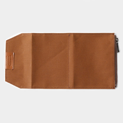 Traveler's Notebook Zipper Pocket Insert (PS)| Brown