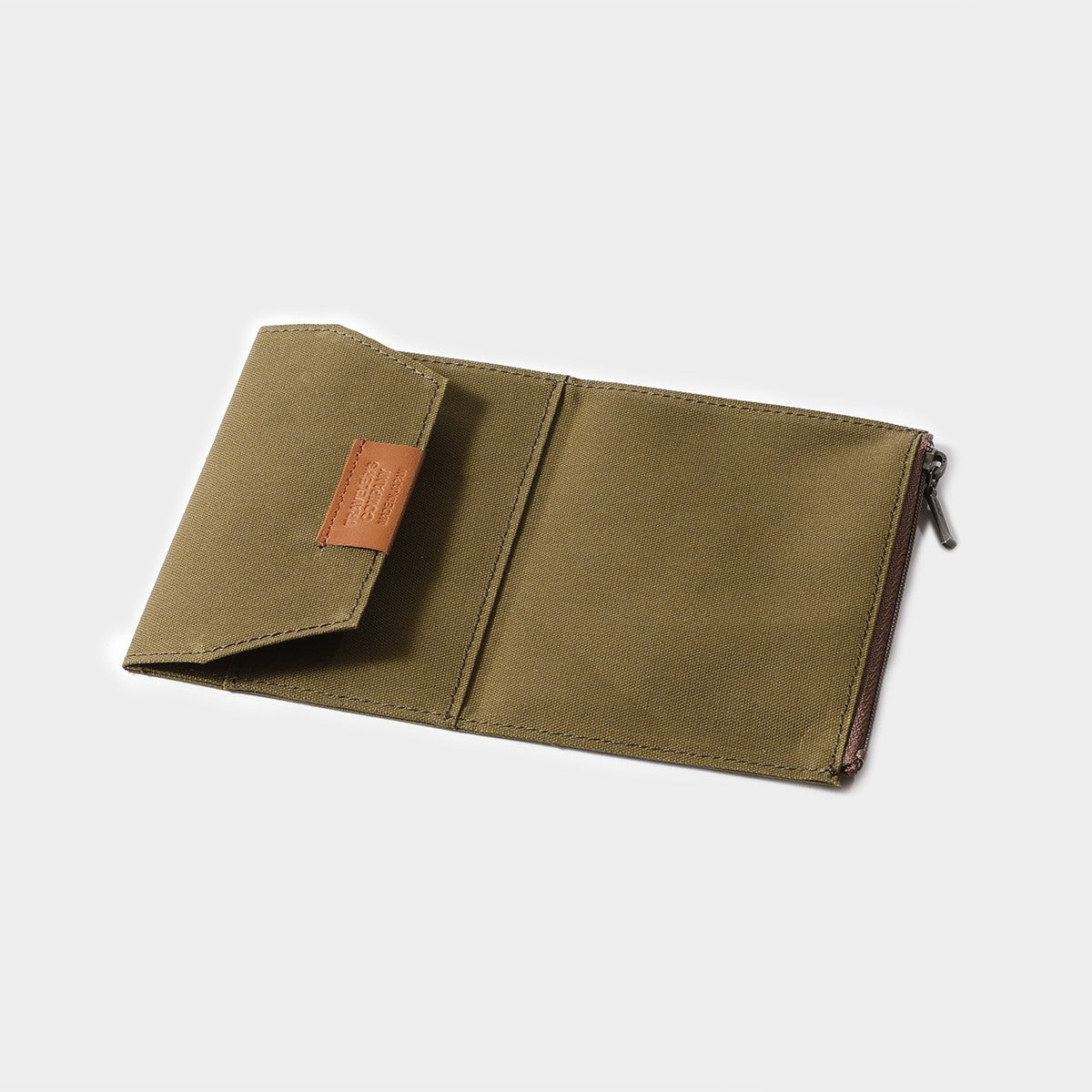 Traveler's Notebook Zipper Pocket Insert (PS)| Olive