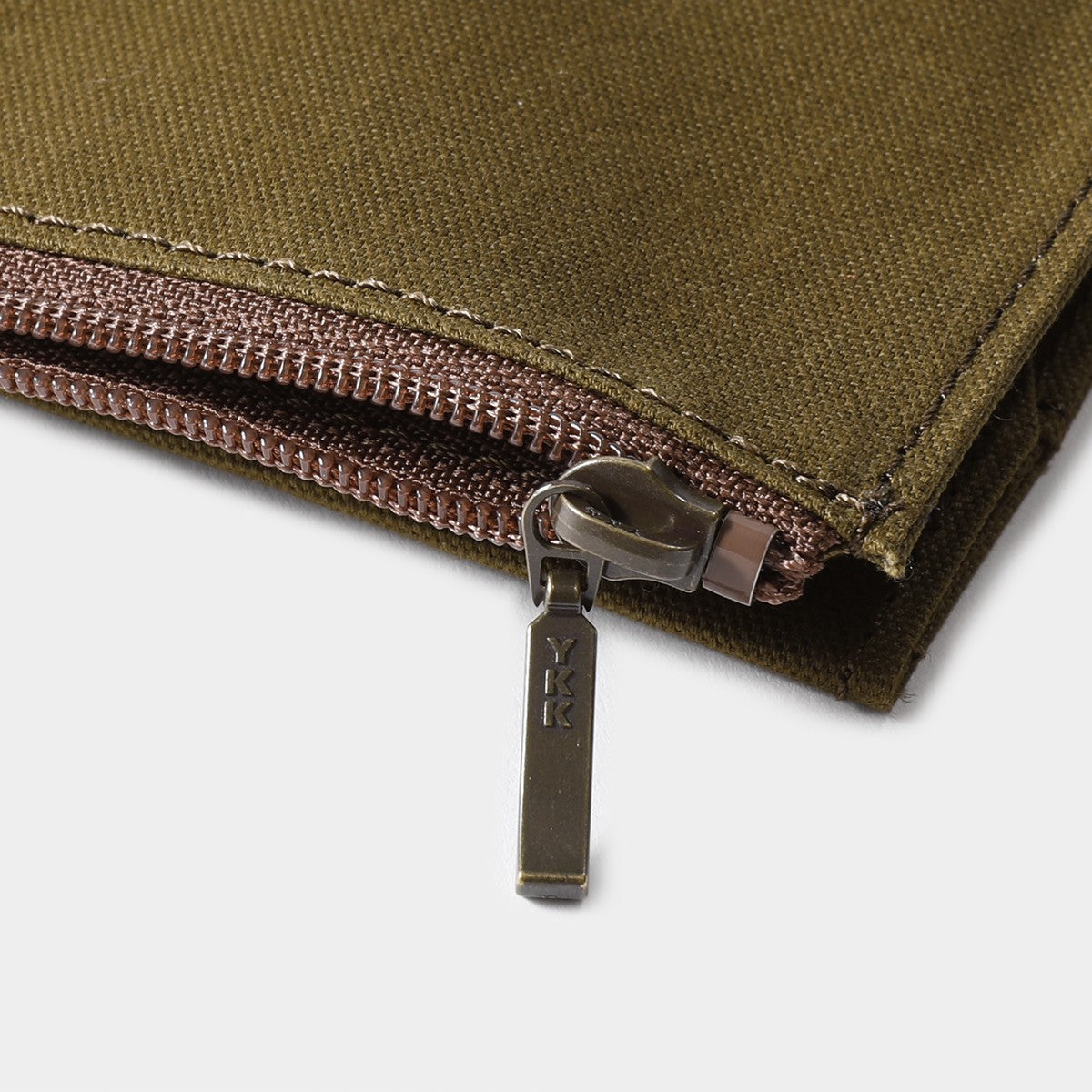 Traveler's Notebook Zipper Pocket Insert (PS)| Olive