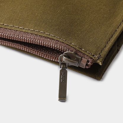 Traveler's Notebook Zipper Pocket Insert (PS)| Olive