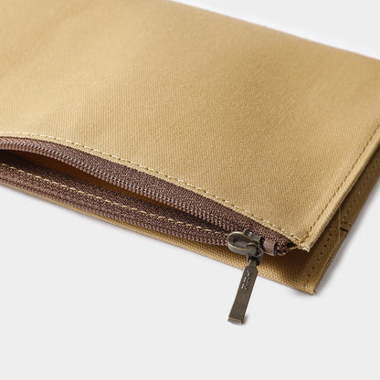 Traveler's Notebook Zipper Pocket Insert | Beige