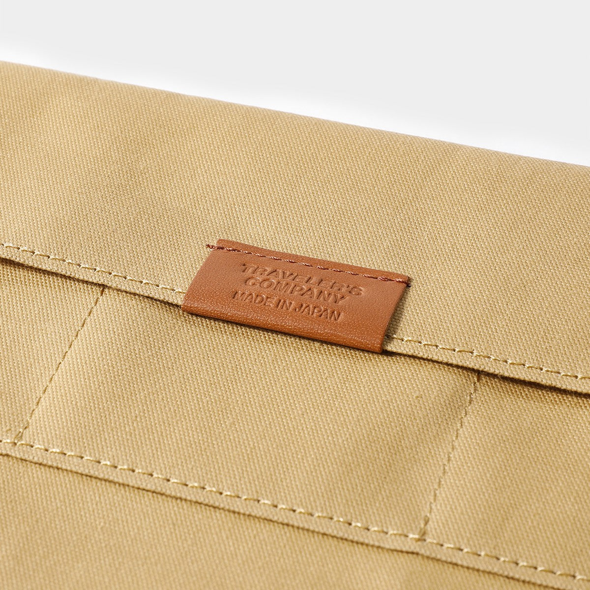 Traveler's Notebook Zipper Pocket Insert | Beige