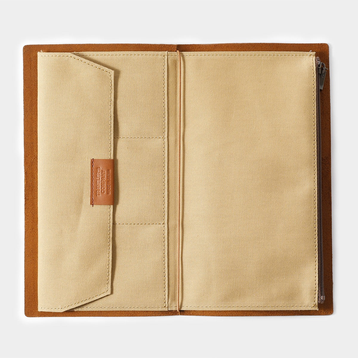 Traveler's Notebook Zipper Pocket Insert | Beige