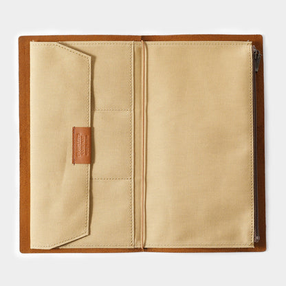 Traveler's Notebook Zipper Pocket Insert | Beige