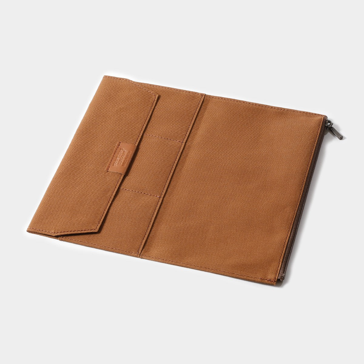 Traveler's Notebook Zipper Pocket Insert | Brown