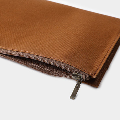 Traveler's Notebook Zipper Pocket Insert | Brown