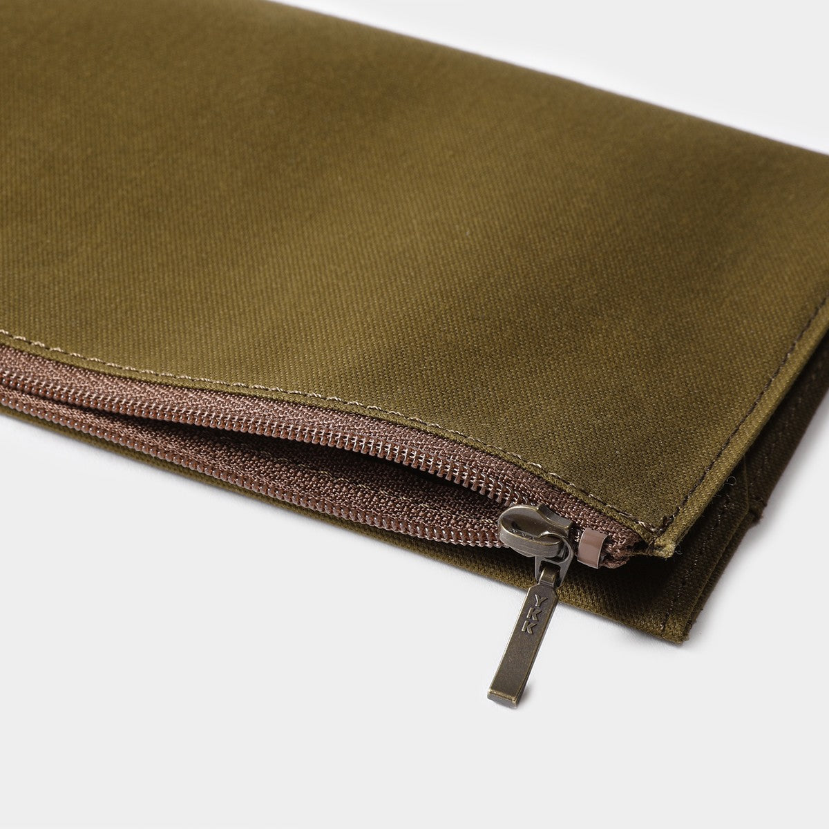 Traveler's Notebook Zipper Pocket Insert | Olive