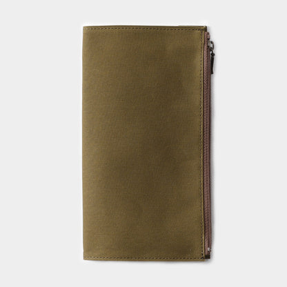 Wkład do Traveler's Notebook Kieszonka na Zamek | Oliwkowa