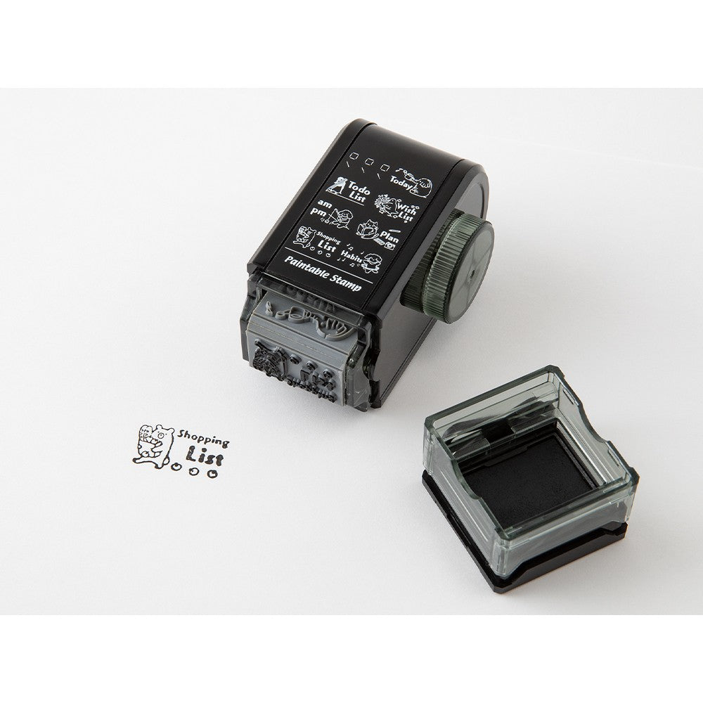 Pieczątka Midori Rotating Stamp Dial | Lista