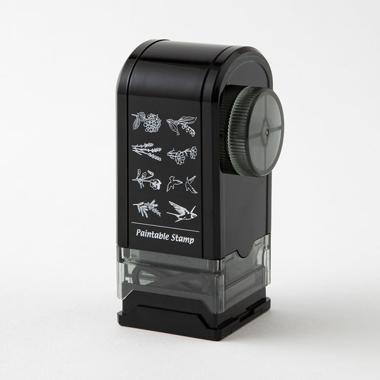 Midori Rotating Stamp Dial | Flowers and Birds