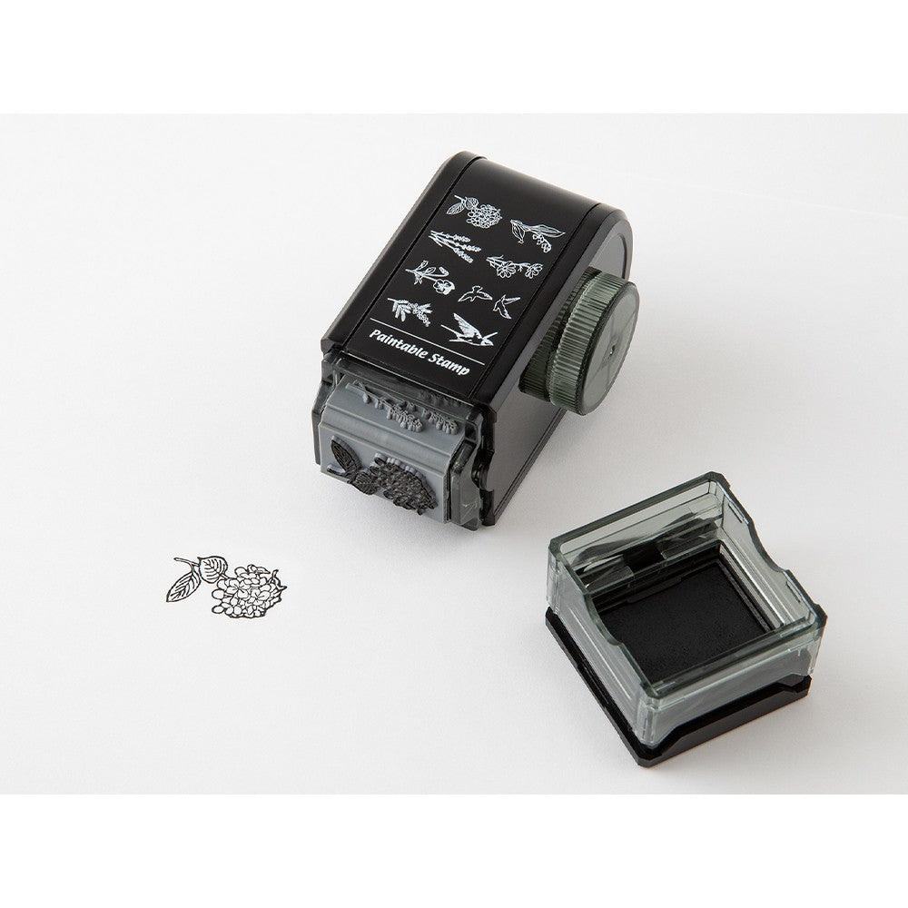 Midori Rotating Stamp Dial | Flowers and Birds