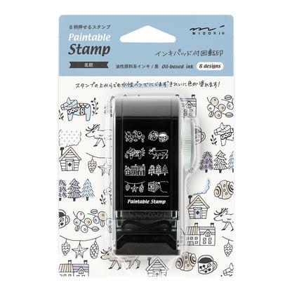 Midori Rotating Stamp Dial | Scandinavian Motifs