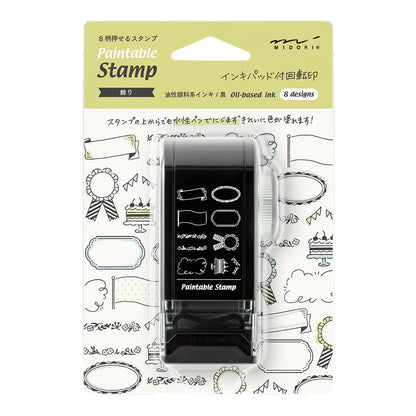 Pieczątka Midori Rotating Stamp Dial | Ramki