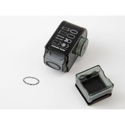 Pieczątka Midori Rotating Stamp Dial | Ramki