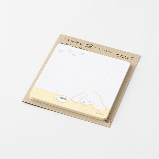 Midori Sticky Notes | Dog and Coffee