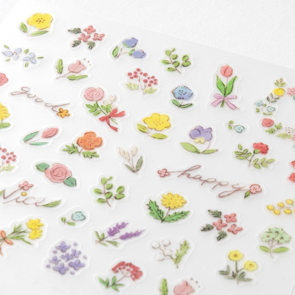 Midori Sticker Collection Stickers | 2682 Wildflowers