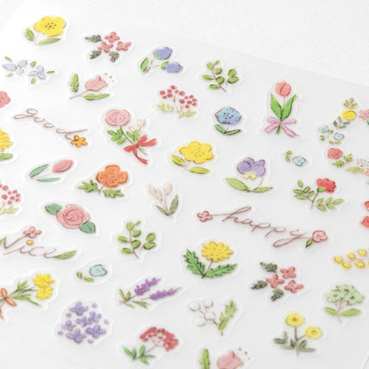 Midori Sticker Collection Stickers | 2682 Wildflowers