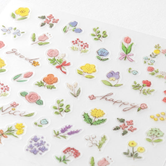Midori Sticker Collection Stickers | 2682 Wildflowers