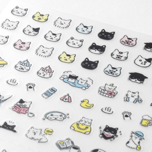 Midori Sticker Collection | 2685 Cat Pictograms