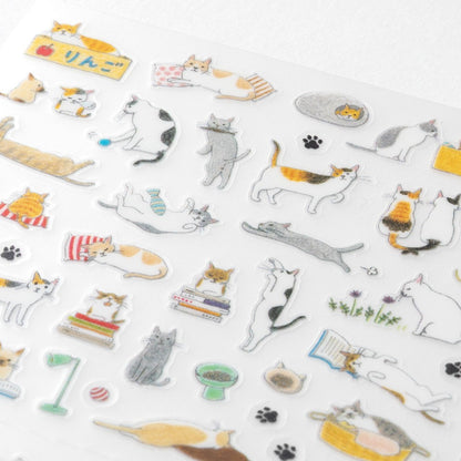 Midori Sticker Collection | Cats S