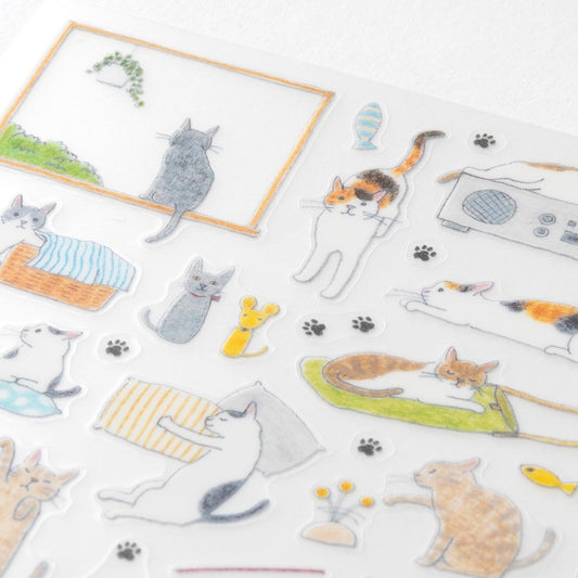 Midori Sticker Collection | Cats M
