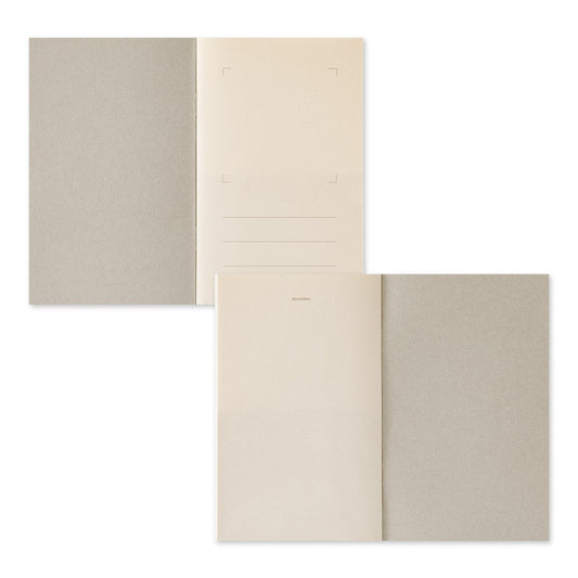 Midori Sticker Book with Pocket | Grey