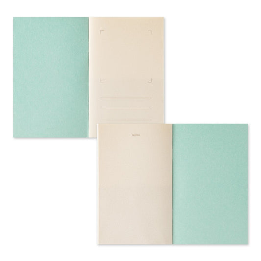 Midori Sticker Book with Pocket | Blue