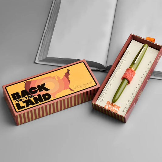 Esterbrook Estie Fountain Pen | Quirky Leaf Gold Trim
