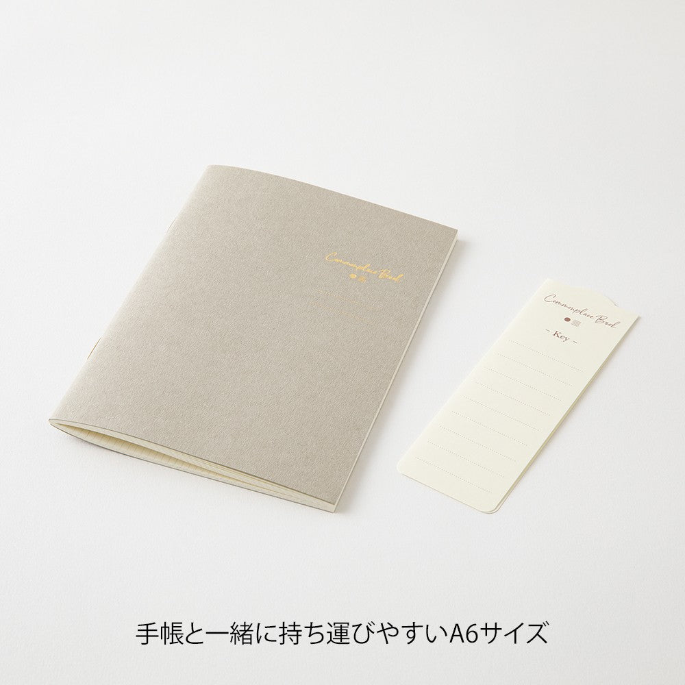 Notatnik Midori Commonplace Book A6 | Szary