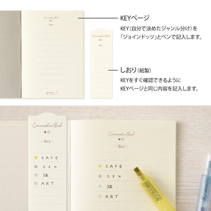 Notatnik Midori Commonplace Book A6 | Szary