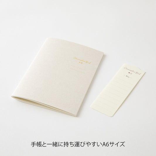 Midori Commonplace Book A6 | Beige