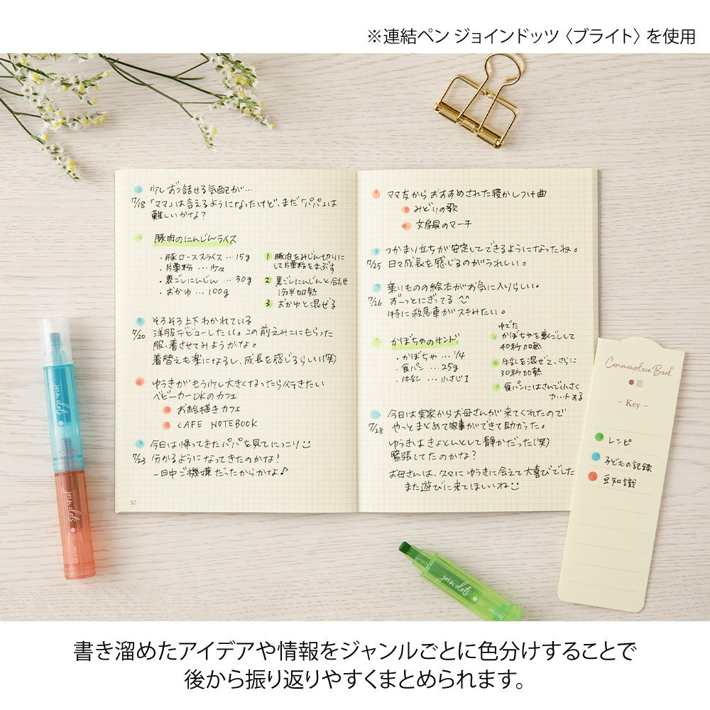 Notatnik Midori Commonplace Book A6 | Beżowy