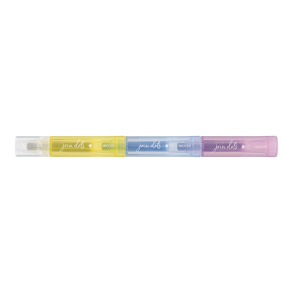 Midori Connecting Pen Join Dots Highlighters | Pastel