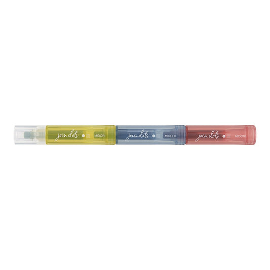 Midori Connecting Pen Join Dots Highlighters | Dusty