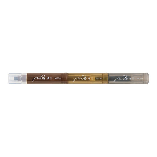 Midori Connecting Pen Join Dots | Coffee Highlighters